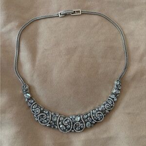 Brighton Elegant Silver Statement Necklace
